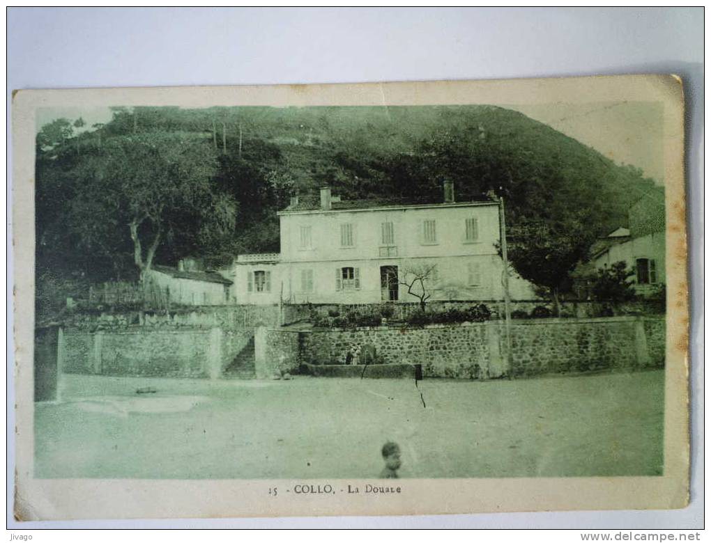 COLLO    La  DOUANE (2)  - Carte colorisée