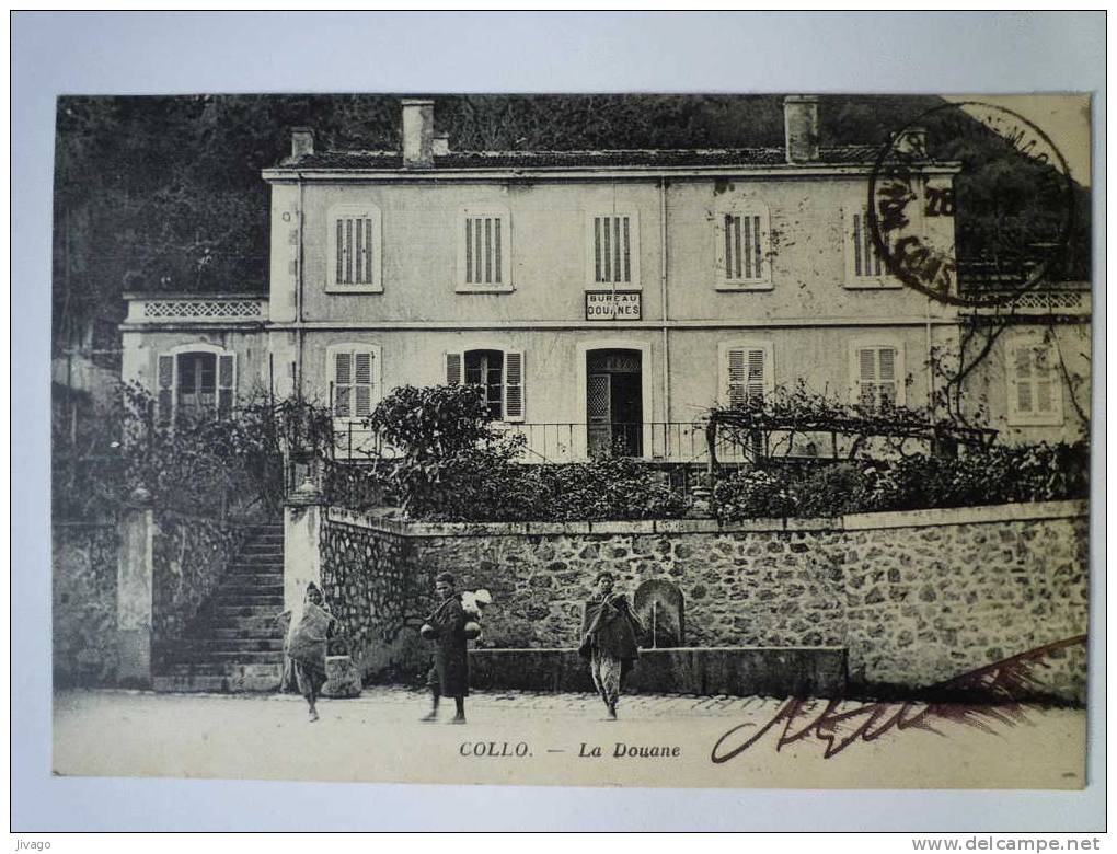 COLLO    La  DOUANE  -  Petite animation