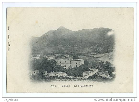 Collo. Les Casernes. Dos 1900