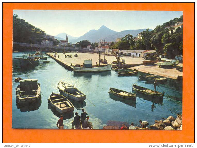 ...... CARTE POSTALE AFRIQUE AFRIKA AFRICA ALGERIA ALGERIE COLLO & boats 70s