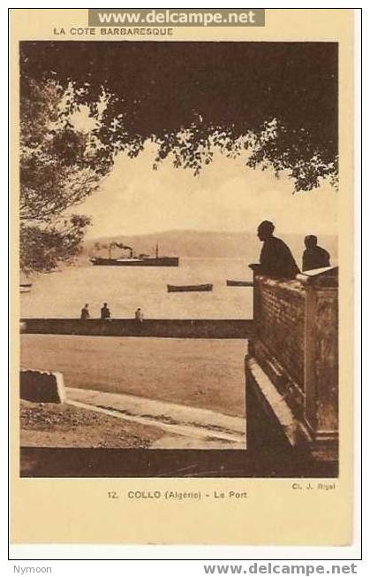 Algérie - 12 - COLLO - Le Port - Cl. J. Rigal