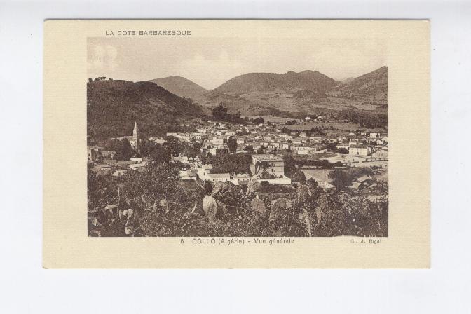 Algérie - LA COTE BARBARESQUE - 8 . COLLO - Vue générale