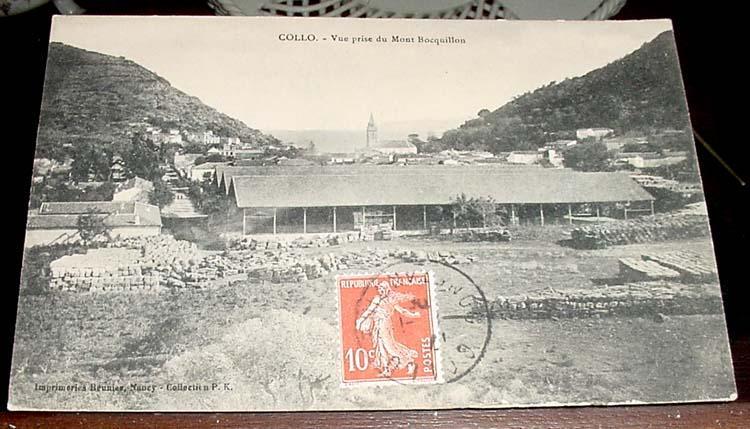 COLLO - VUE PRISE DU MONT BOCQUILLON - CIRCULÉE