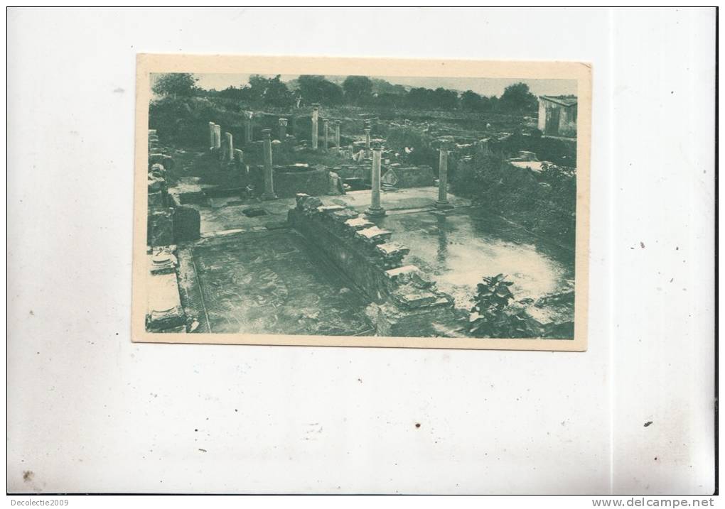 Z14307 Ruines de Villas romaines et mosaique de la chasse Hippone      2 scans