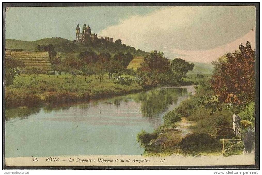 - CPA ALGERIE - Bône, la Seybousse à Hippône et Saint-Augustin