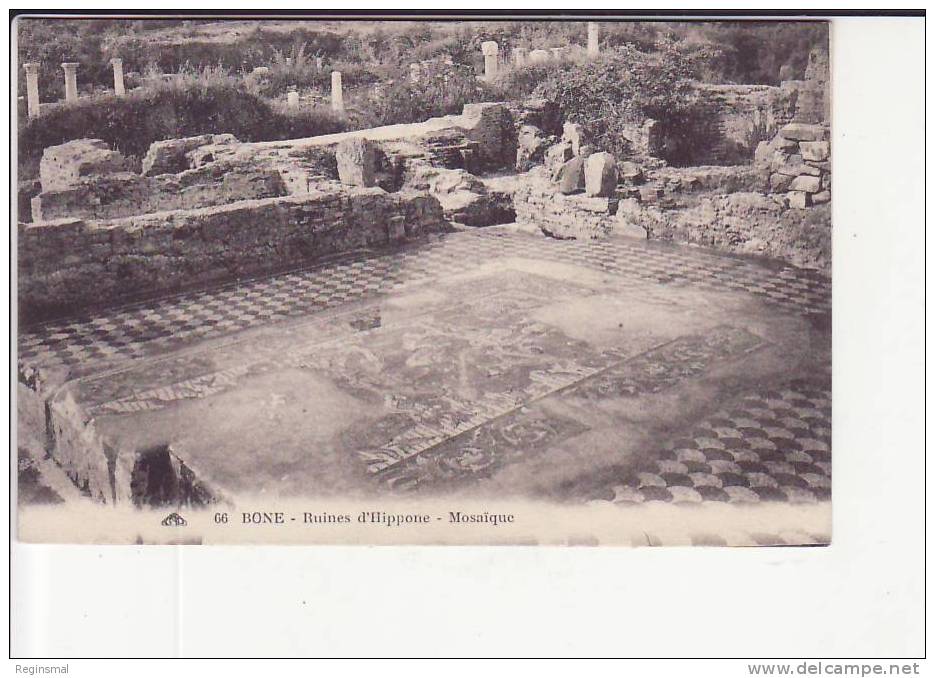 Bone, Ruines d'Hippone- Mosaique  ca.1920