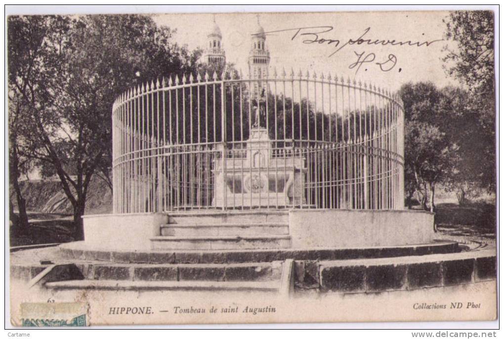 Algérie HIPPONE Tombeau de St Augustin