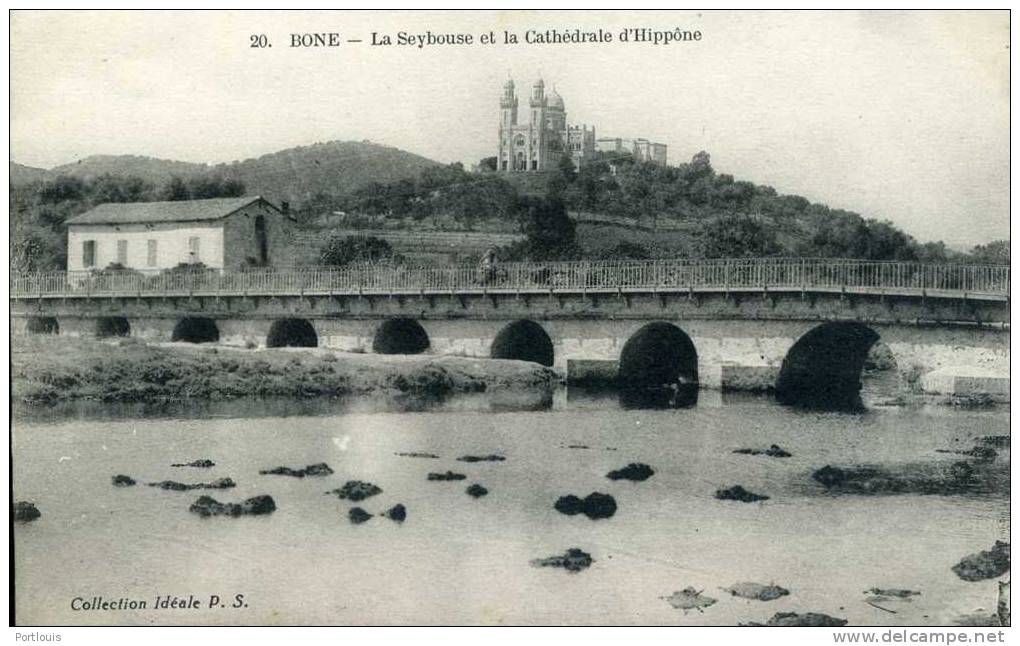 BONE SEYBOUSE ET CATHEDRALE D'HIPPONE ANNEES 20