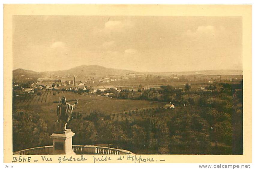 CPA  Bône   Vue générale prise d'Hippone      F-950