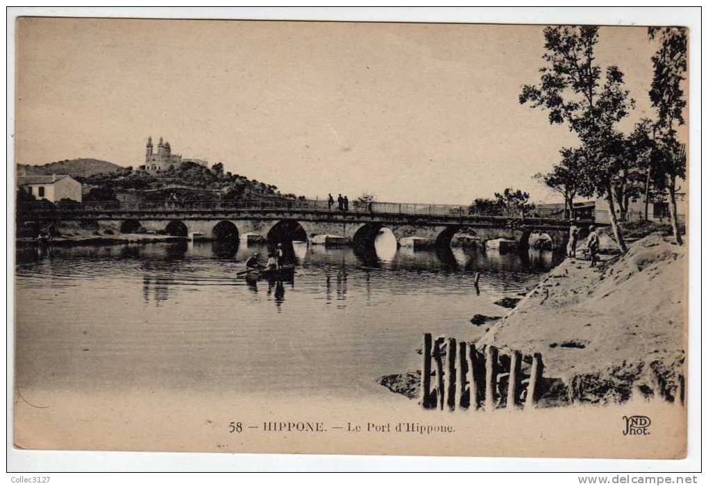 Hippone - Le port d'Hippone (erreur pour PONT ?) - edition Neurdein Freres No 58