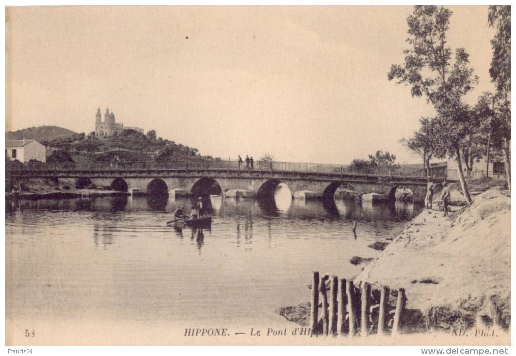 CPA - Hippone - Le pont d'Hippone