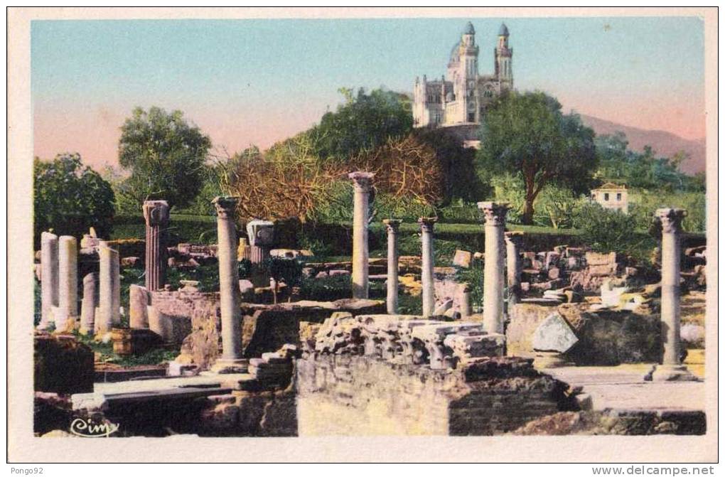 BONE, constantinois cpa, vue de st augustin et les ruines d´hippone  (7.42)