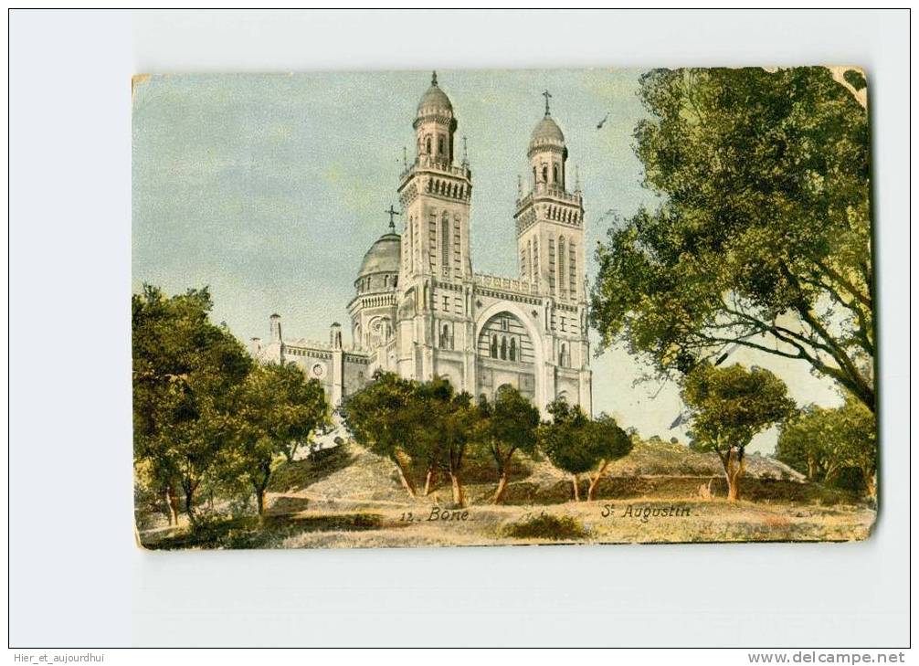 526 )  BONE, HIPPONE. St. augustin . 2 Scans. Année 1907