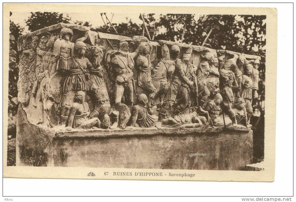 BONE - Ruines d'Hippone - Sarcophage -