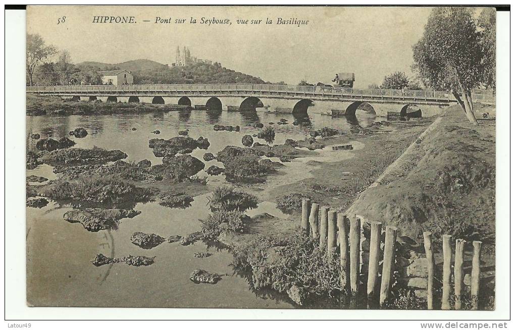 HIPPONE  PONT SUR LA SEYBOUSE   ATTELAGE