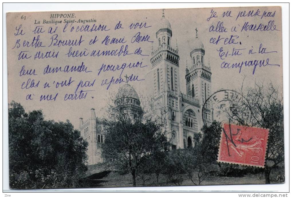 Algérie Hippone - La Basilique Saint Augustin