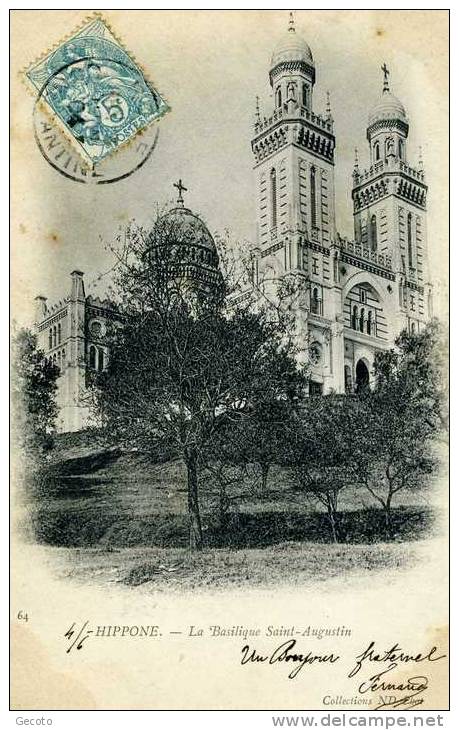 hippone - la basilique saint augustin