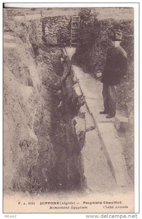 101-Hippone-Algerie-Franc e-Monument Egyptien-Animé-Nouveau.Pr emiers 900.
