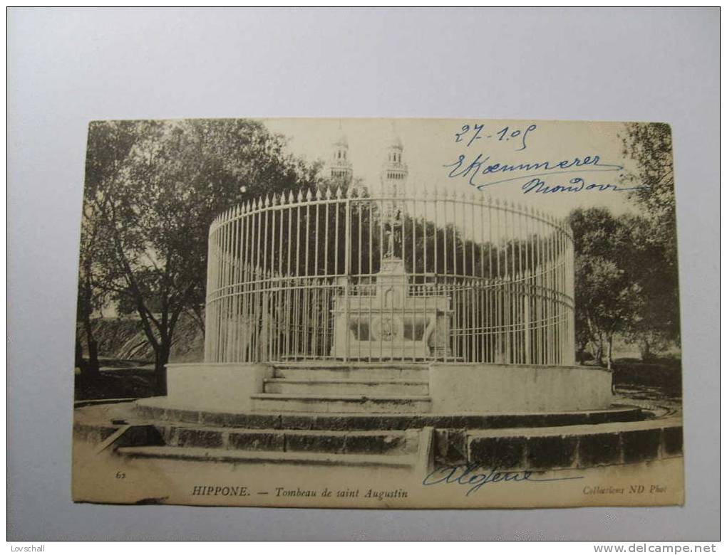 Hippone. - Tombeau de saint Augustin. (27 - 1 - 1905)