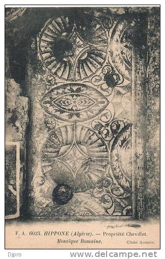 Algerie   Hippone   6035 propriete chevillot les muses  mosaique romaine