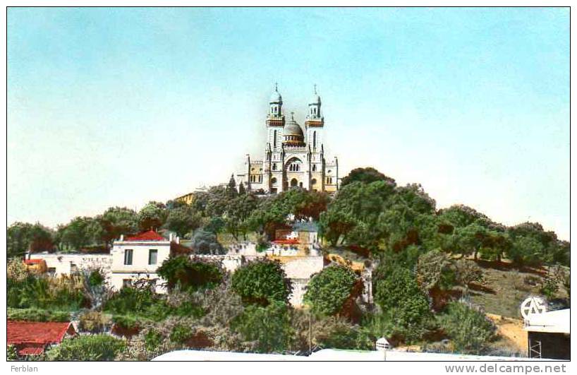 AFRIQUE. ALGERIE. BONE. La Basilique d´Hippone. Carte Dentelée.