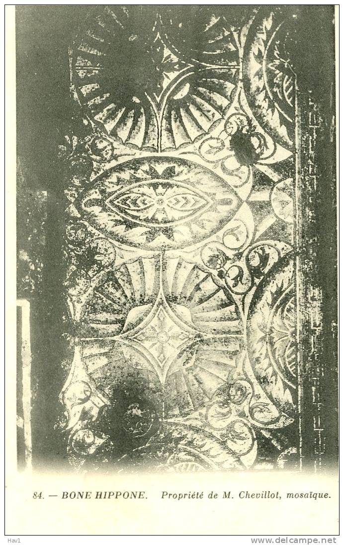 Bone Hippone mosaïque propriété de M. Chevillot Fr811