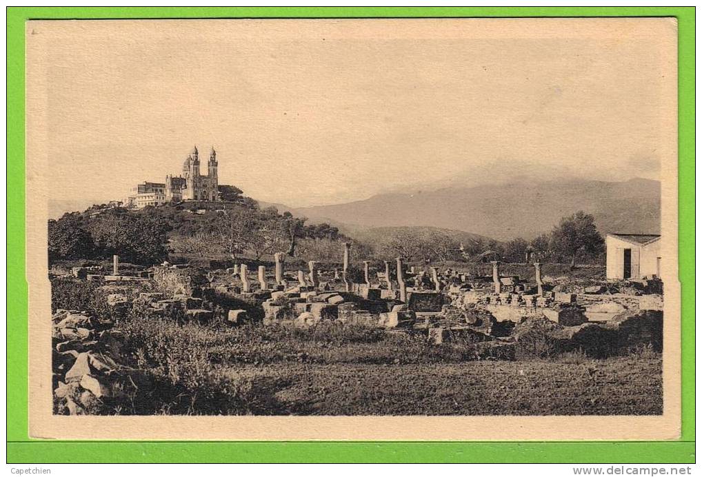 BONE - RUINES D'HIPPONE - LES COLONNADES - Carte vierge