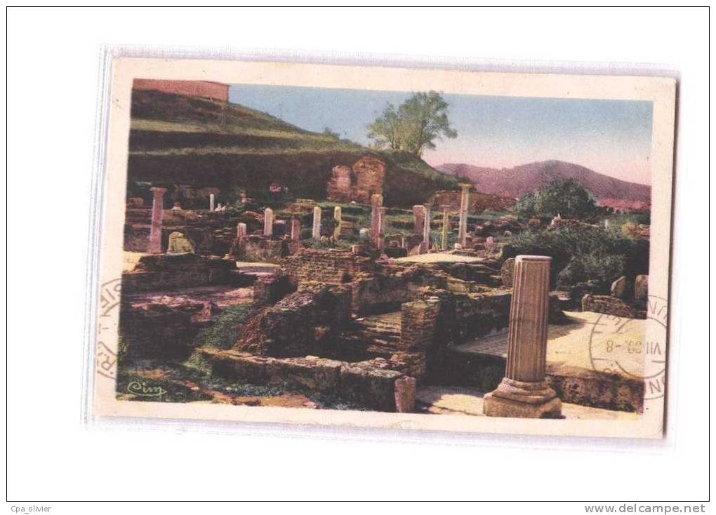 ALGERIE Bone Ruines d'Hippone, colorisée, ed CIM, 1939