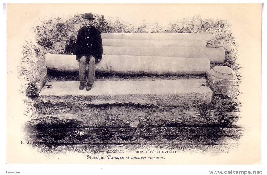 BONE - HIPPONE - PROPRIETE CHEVILLOT - MOSAIQUE PUNIQUE..