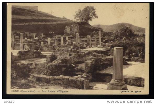 ALGERIE.....BONE.....LES RUINE D  HIPPONE.... ECRITE........‹(•¿•)›