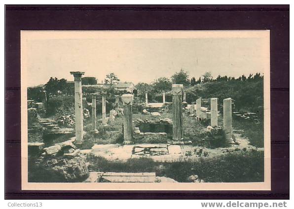 ALGERIE - Hippone - entrée d'une villa romaine