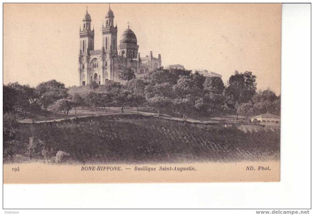 BONE-HIPPONE , BASILIQUE SAINT-AUGUSTIN