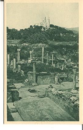 CPSM  HIPPONE - Mosaïque et Basilique Saint-Augustin