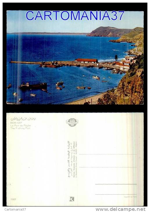 afrique-1383      algerie beni saf port de peche