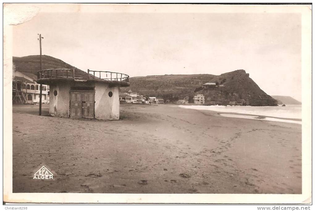 BENI SAF (ALGERIE) Le Kiosque de la Plage    CPSM
