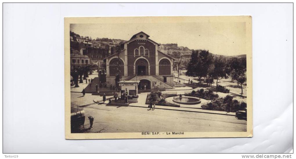 BENI-SAF-  Le  Marché(pompe à essence