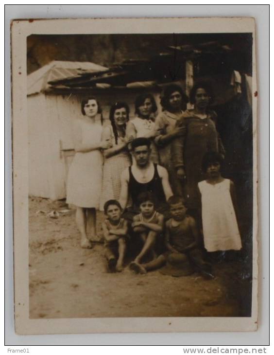 Judaica,  Beni Saf, avant 1930  photo groupe, 