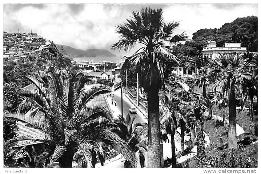 * (ALG)   BENI SAF  *   CPM CPSM -  VUE SUR LA MAIRIE