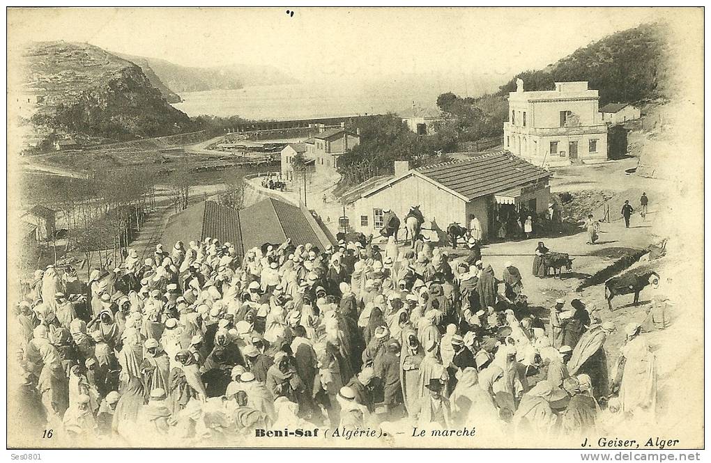 algérie BENI SAF le marché trés animée
