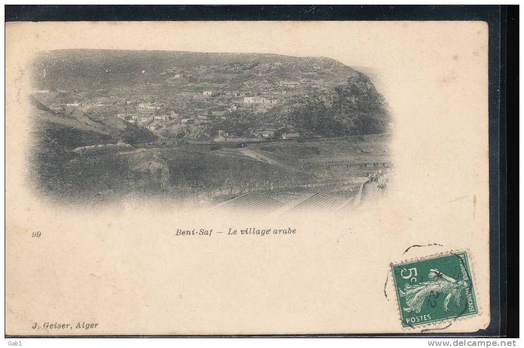 Algerie --- Beni - Saf --- Le village arabe