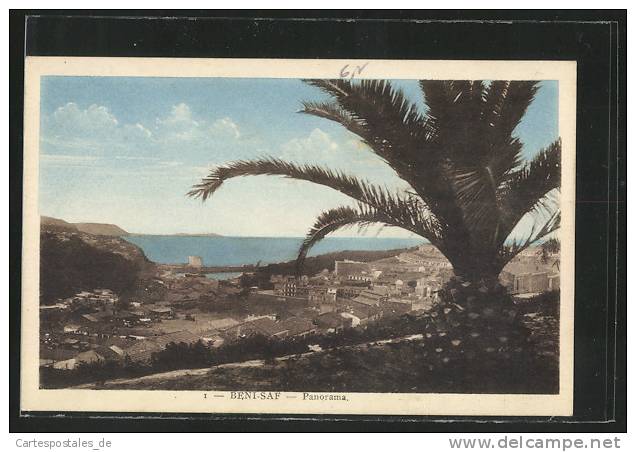 CPA Beni-Saf, Panorama aus der Ferne