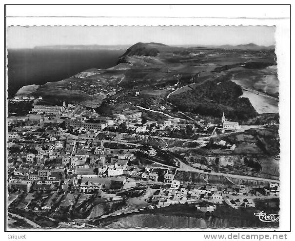 Algérie, cpsm Béni-Saf, vue générale aérienne, éd Combier