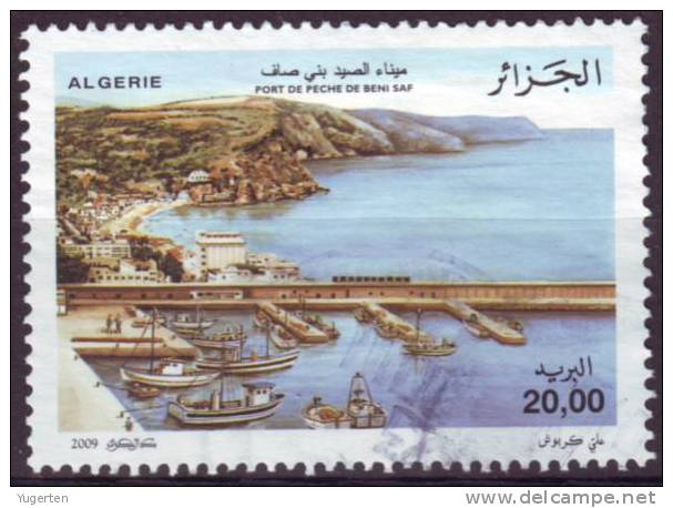 ALGERIE - 2009 - Port de pêche de Beni-Saf - Timbre Oblitéré / Used