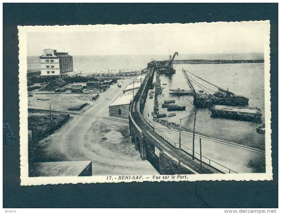 d5658 Beni-Saf Vue sur le port 12. holy land postcard, unused