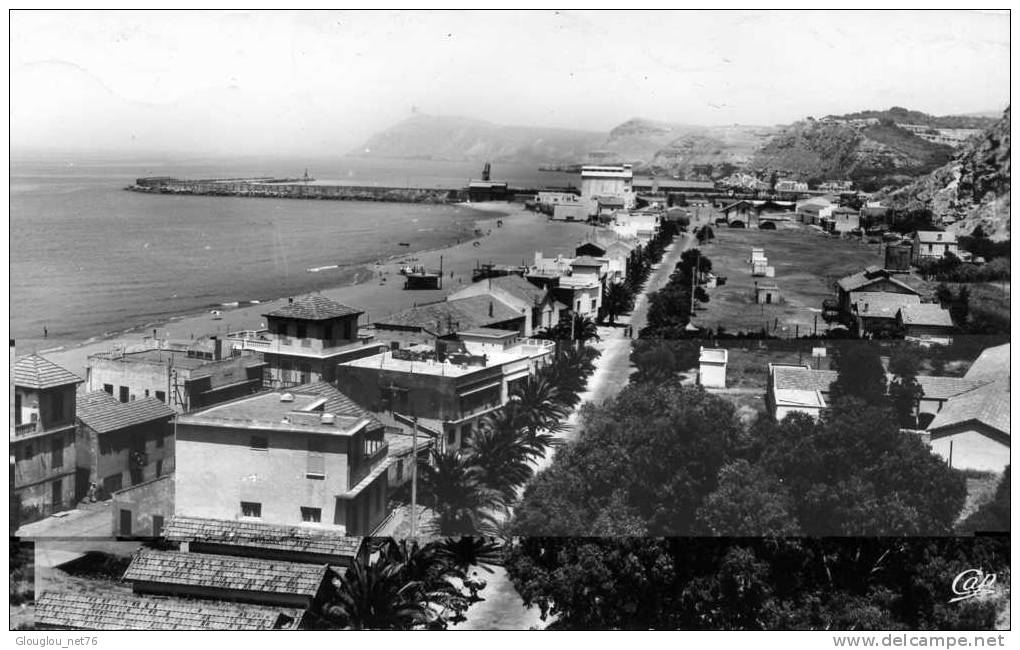 BENI-SAF...VUE GENERALE DE LA PLAGE....CPSM PETIT FORMAT