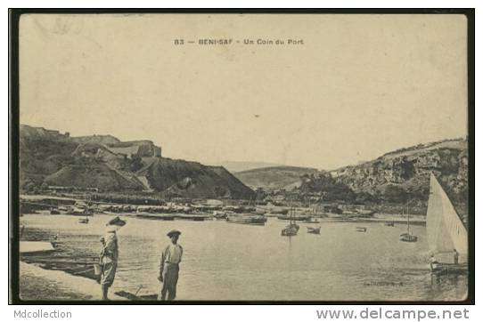 ALGERIE BENI SAF /       Un coin du port         /