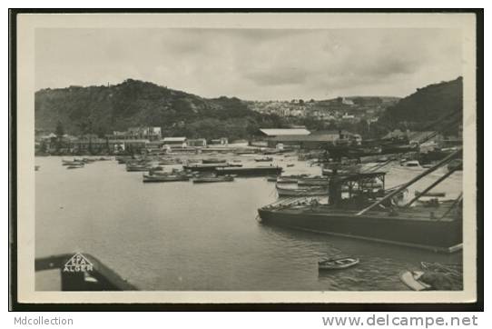 ALGERIE BENI SAF /        Le port     / CARTE GLACEE