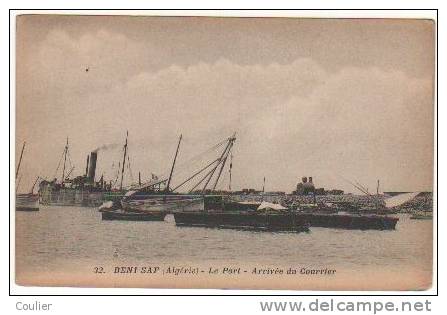 Beni Saf - le port - Arrivée du courrier