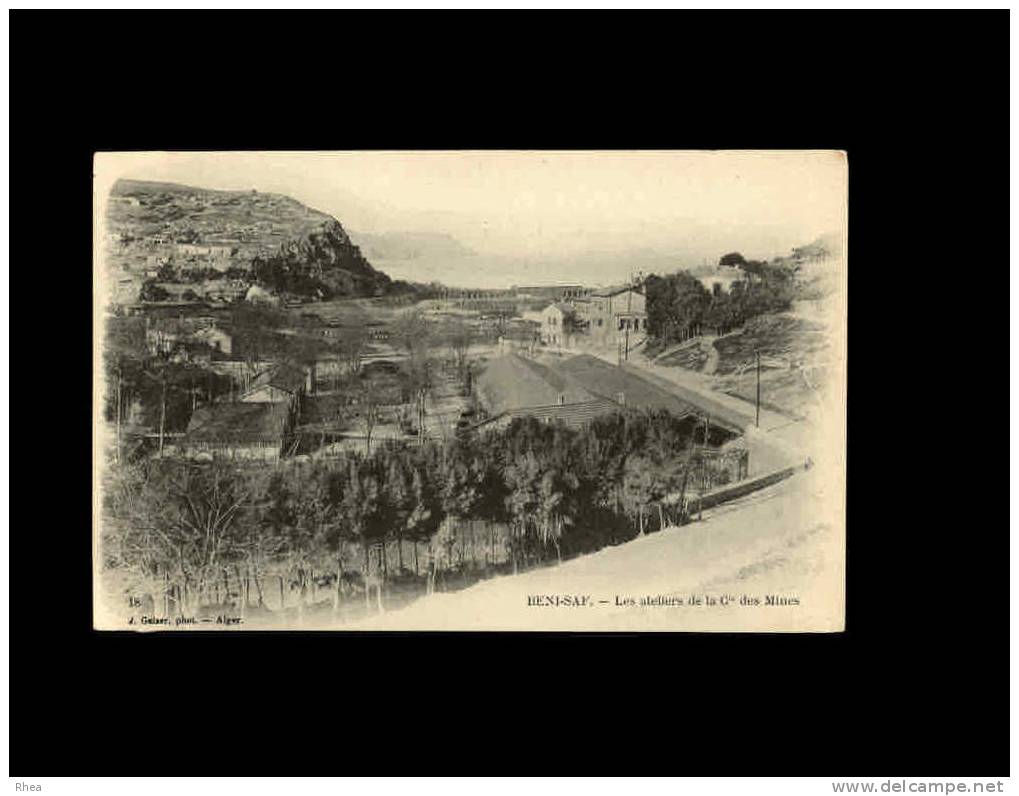 18  BENI-SAF - Les ateliers de la Cie des Mines - mine