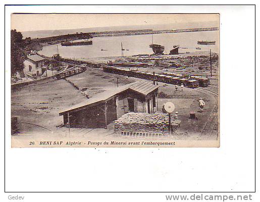 Beni Saf, Pesage du Minerai avant Embarquement (26)